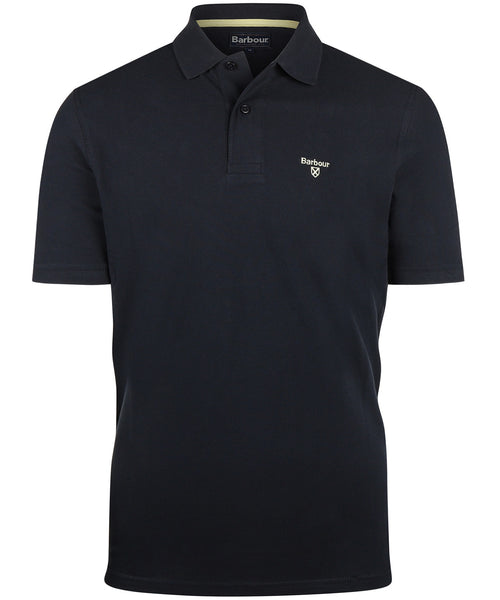 Barbour Lightweight Sports Polo | Navy Blue