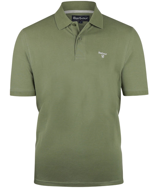 Barbour Lightweight Sports Polo | Groen