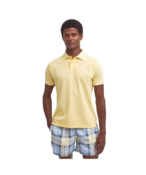 Barbour Lightweight Sports Polo | Yellow