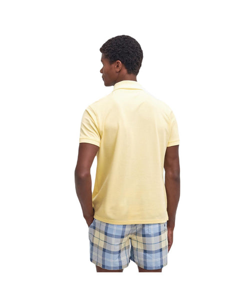 Barbour Lightweight Sports Polo | Yellow