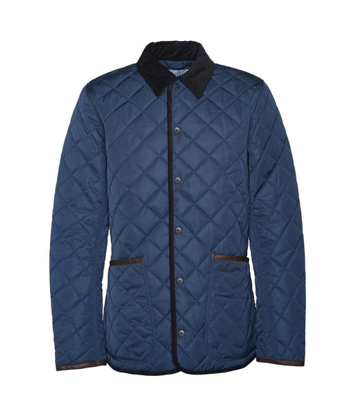 Barbour Baston Liddesdale Quilt | Navy Blue