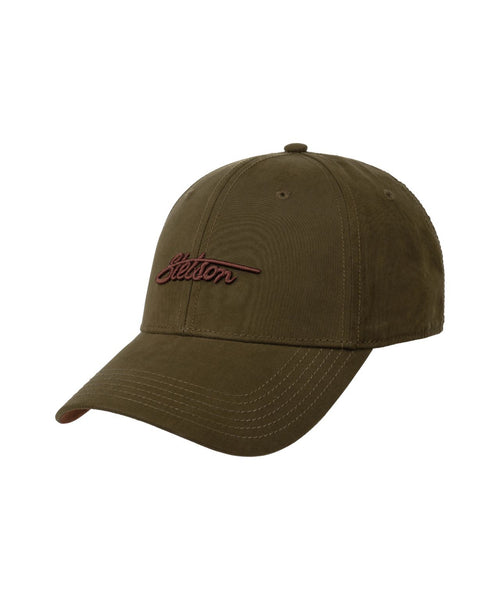 Baseball Cap Waxed Cotton WR | Olive Mix