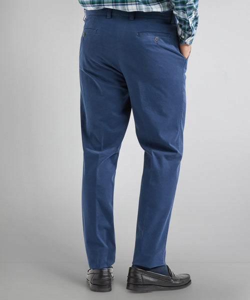 Leeds Cotton Trousers | Blue