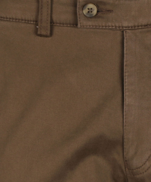 Leeds Cotton Trousers | Brown