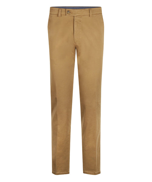 Leeds Cotton Trousers | Brown