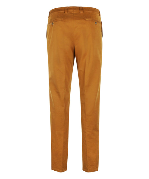 Pantalon Leeds Katoen | Bruin