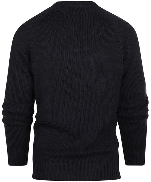 Alan Paine Crew Neck | Navy Blue