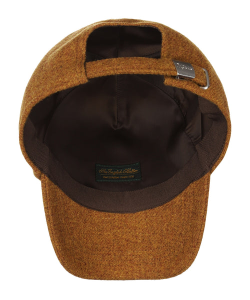 Wigens Tweed Baseball Cap | Geel