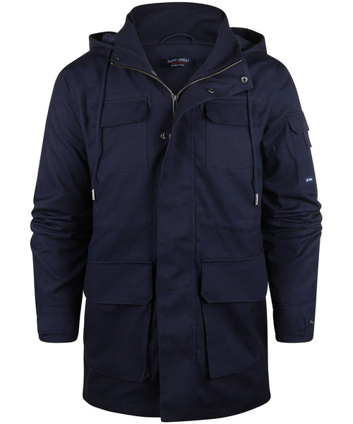 Saint James Parka | Navy Blue