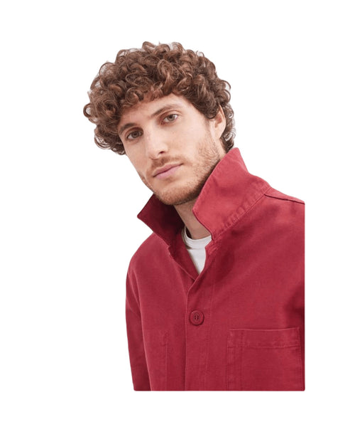 Saint James Sirocco Overshirt | Rood