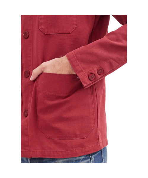 Saint James Sirocco Overshirt | Rood