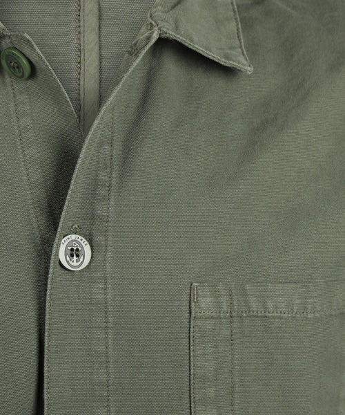 Saint James Sirocco Overshirt | Green