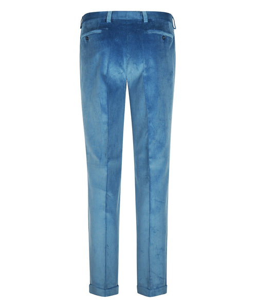 Corduroy Pants Wide Rib | Blue