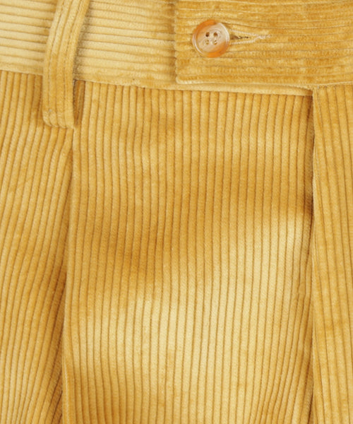 Corduroy Pants Wide Rib | Brown