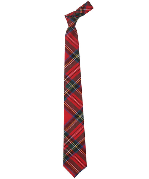 Tie Scottish Plaid | Red