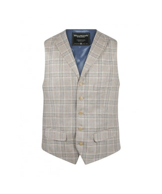 Wellington Gilet 100% Zijde | Bruin