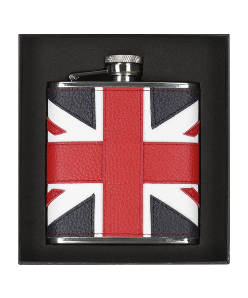 Leather Flask Flag 6oz | Union Jack Flag