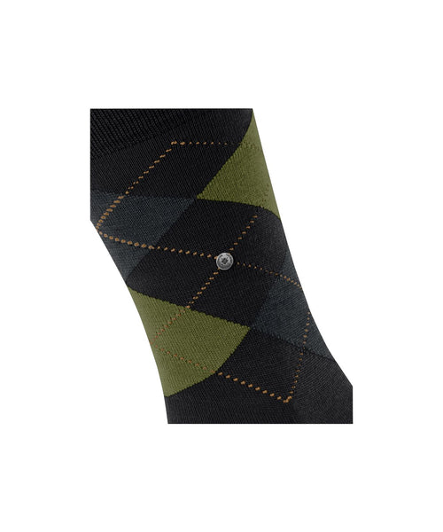 Burlington Edinburgh Men's Socks | Black