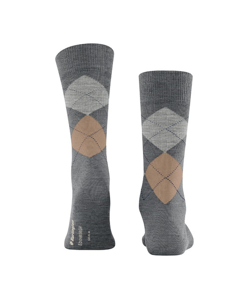 Burlington Edinburgh Men's Socks | Grey