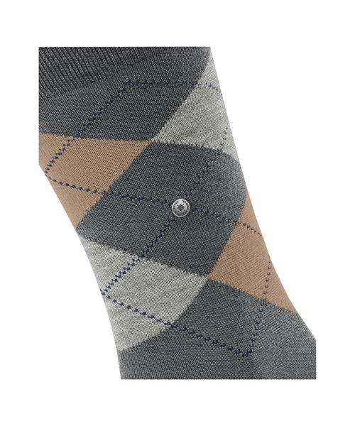 Burlington Edinburgh Men's Socks | Grey