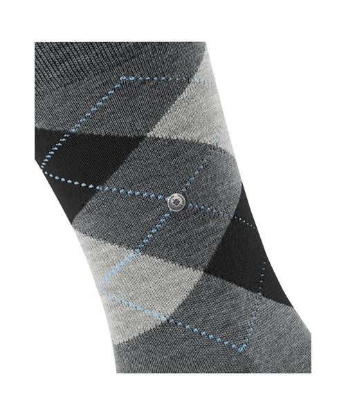 Burlington Edinburgh Men's Socks | Grey