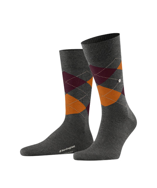 Burlington Edinburgh Men's Socks | Grey