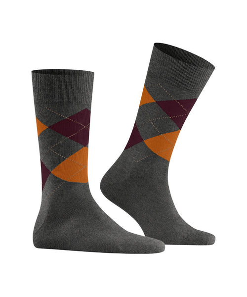 Burlington Edinburgh Men's Socks | Grey