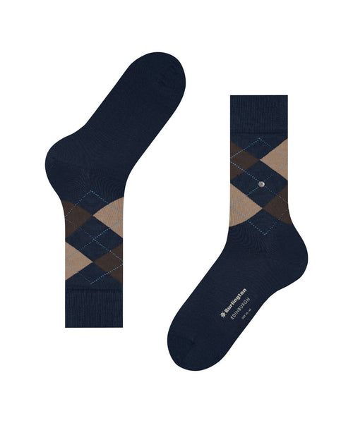 Burlington Edinburgh Men's Socks | Blue