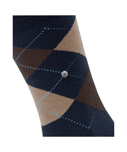 Burlington Edinburgh Men's Socks | Blue