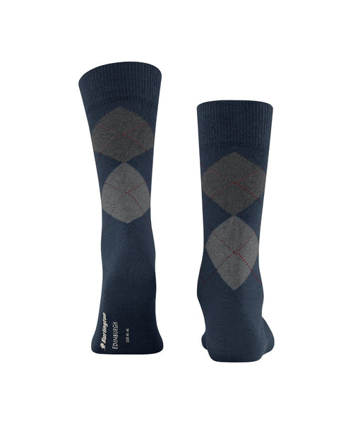 Burlington Edinburgh Men's Socks | Blue