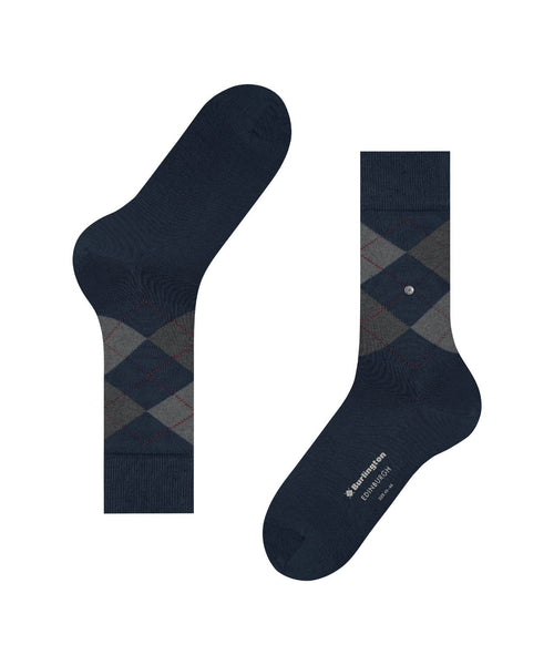 Burlington Edinburgh Men's Socks | Blue