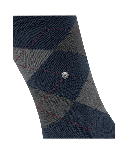 Burlington Edinburgh Men's Socks | Blue