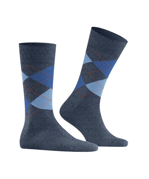 Burlington Edinburgh Men's Socks | Blue