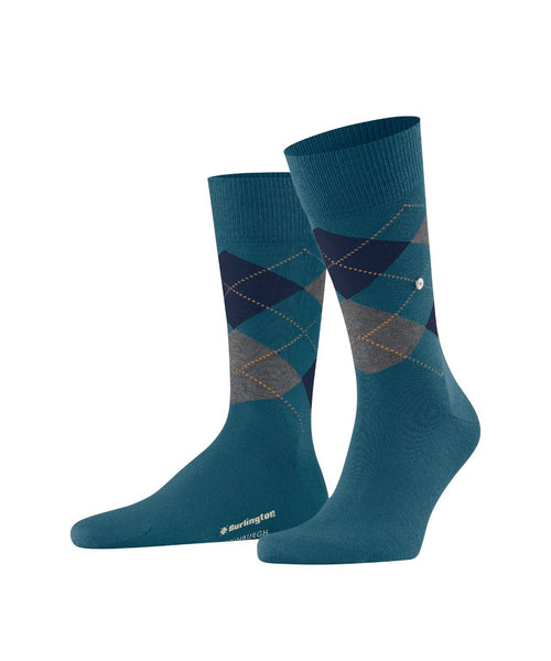 Burlington Edinburgh Men's Socks | Blue