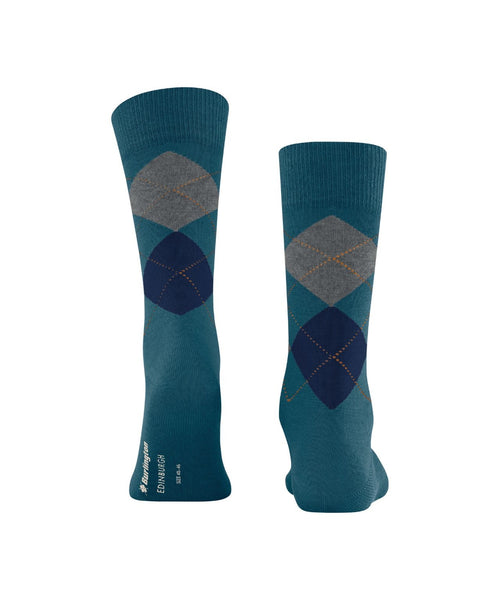 Burlington Edinburgh Men's Socks | Blue