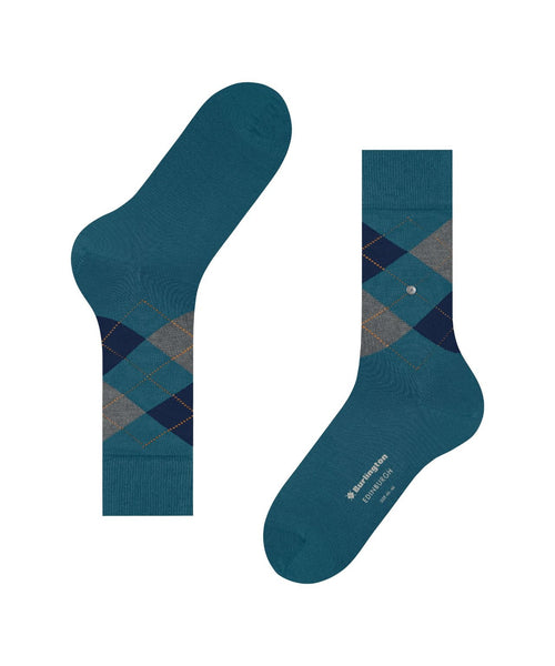 Burlington Edinburgh Men's Socks | Blue