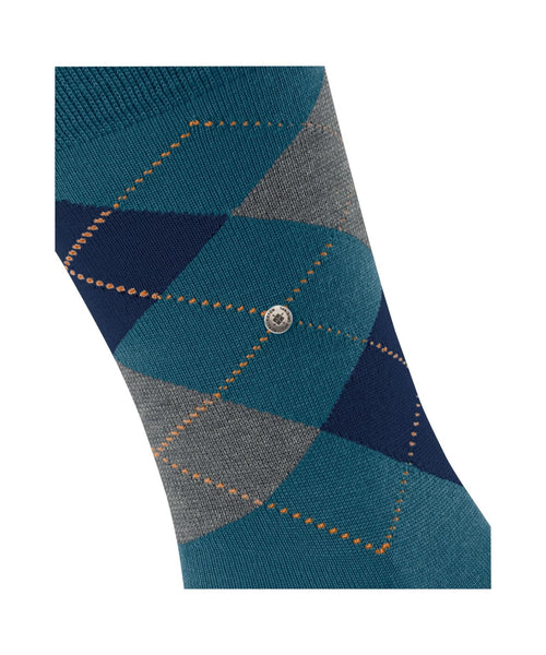 Burlington Edinburgh Men's Socks | Blue