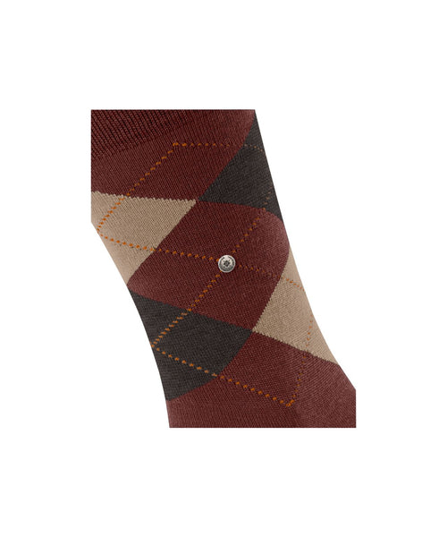 Burlington Edinburgh Men's Socks | Red