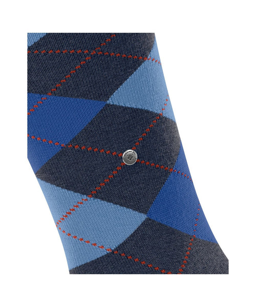 Burlington Edinburgh Men's Knee Socks | Blue