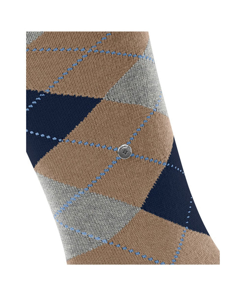 Burlington Edinburgh Men's Knee Socks | Brown