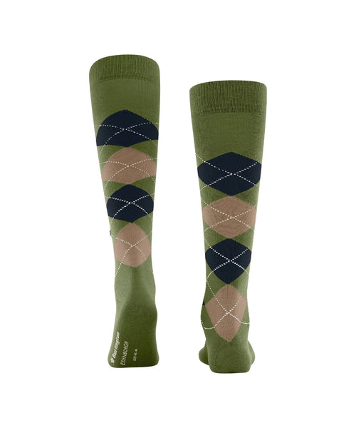 Burlington Edinburgh Men's Knee Socks | Green