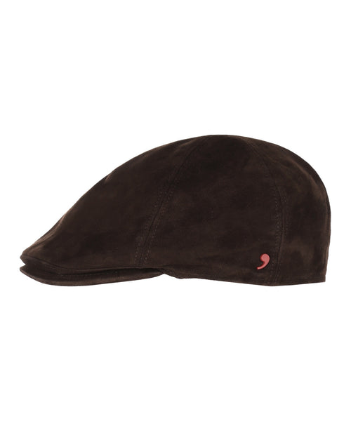 Jockey Cap Suede | Brown