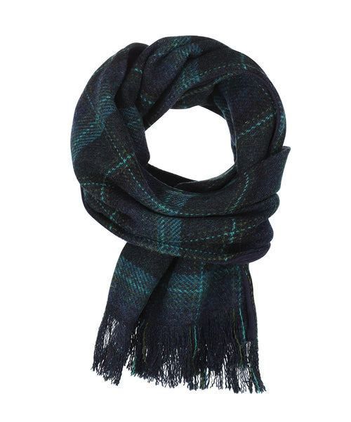 Harris Tweed Scarf | Blue