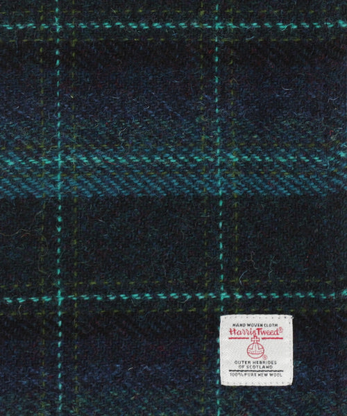 Harris Tweed Scarf | Blue