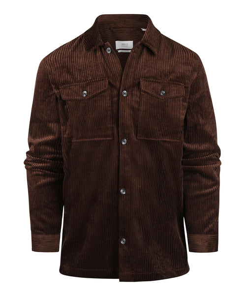 Corduroy Shirt | Brown