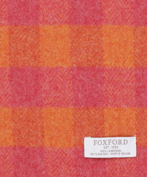 Lambswool Sjaal 30X210CM | Oranje