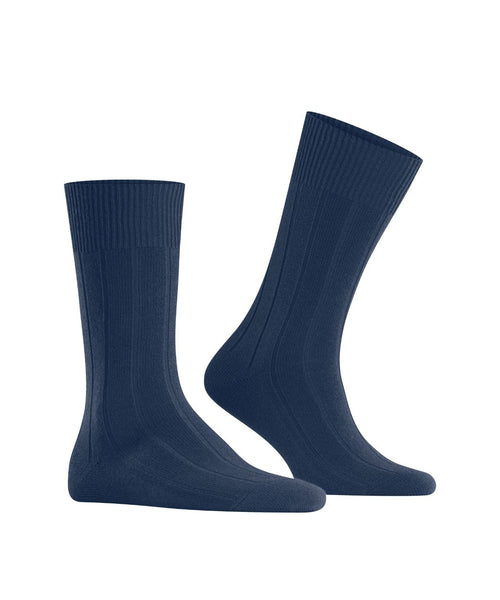 Lhasa Rib Men's Socks | Blue