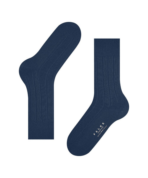 Lhasa Rib Men's Socks | Blue