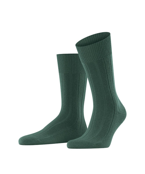 Lhasa Rib Men's Socks | Green