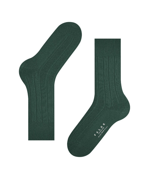 Lhasa Rib Men's Socks | Green